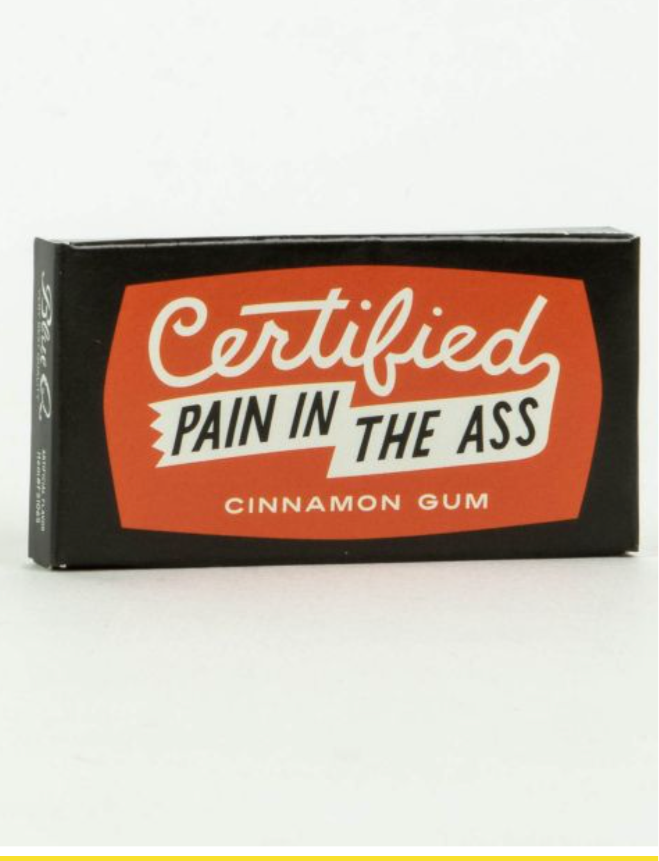 Blue Q Joke Gum