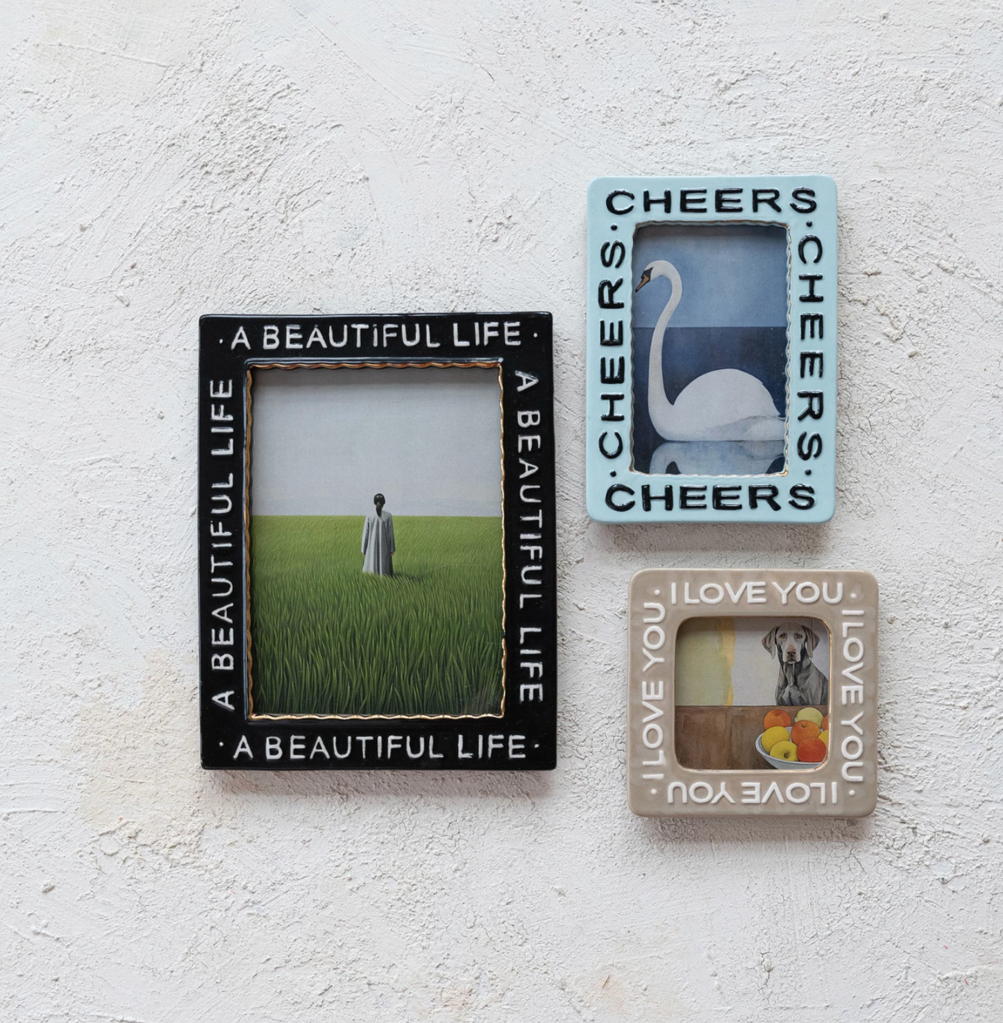 5.5" x 7.5" A Beautiful Life Photo Frame
