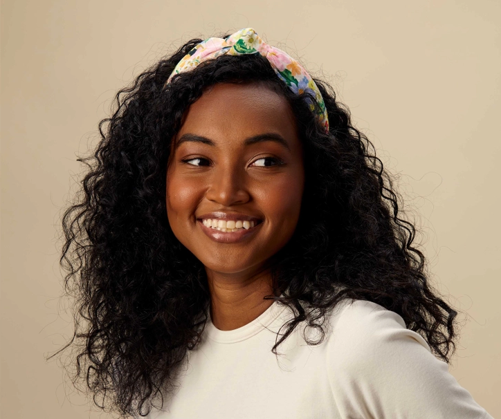 Floral Knotted Headband