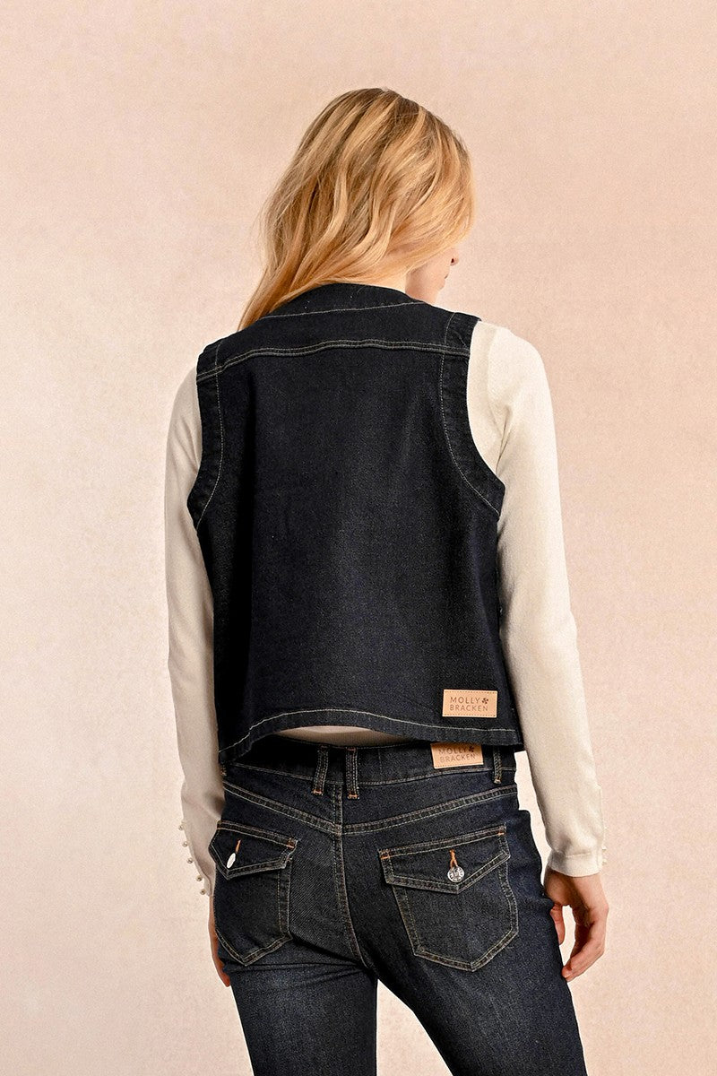 Sawyer Denim Vest