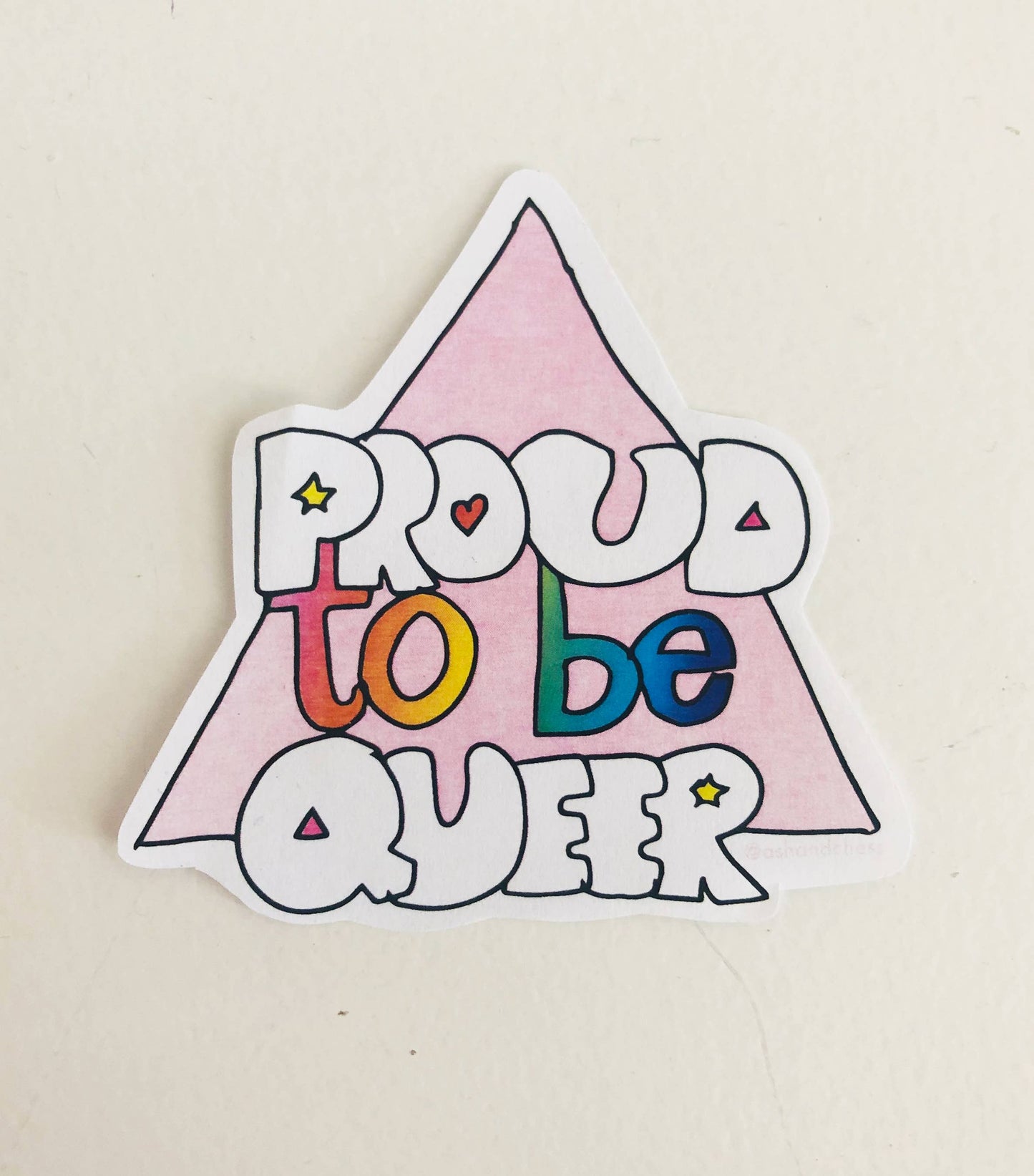 Proud To Be Queer Sticker