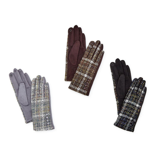 Tweed Gloves