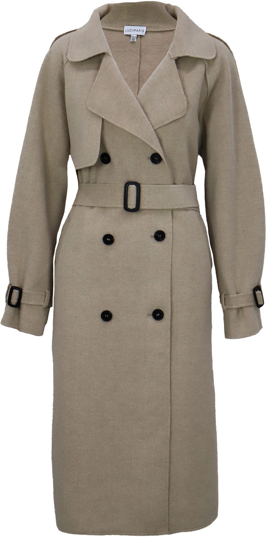 Klaus Woven Trench Coat