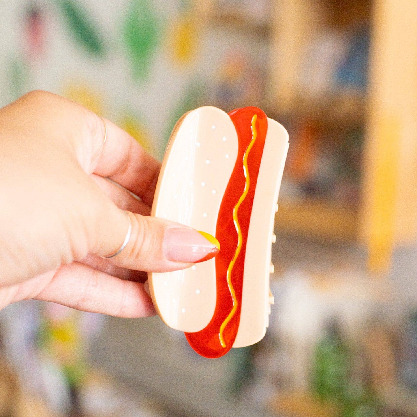 Hot Dog Hair Clip