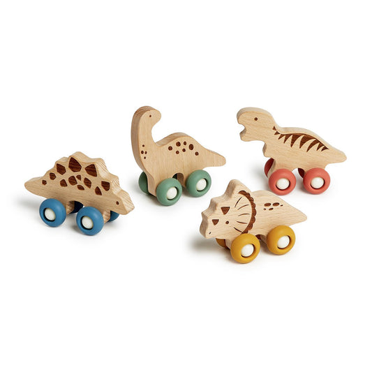 Hand-Crafted Wooden Dinosaur Toy