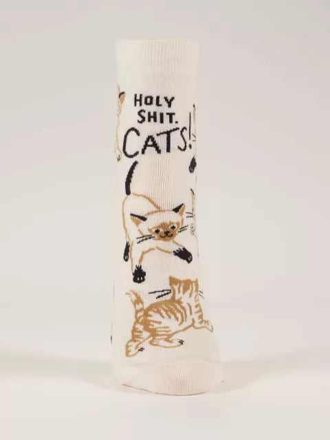 Holy Shit, Cats! Women's Ankle Socks