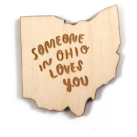 Someone in Ohio Loves You Magnet