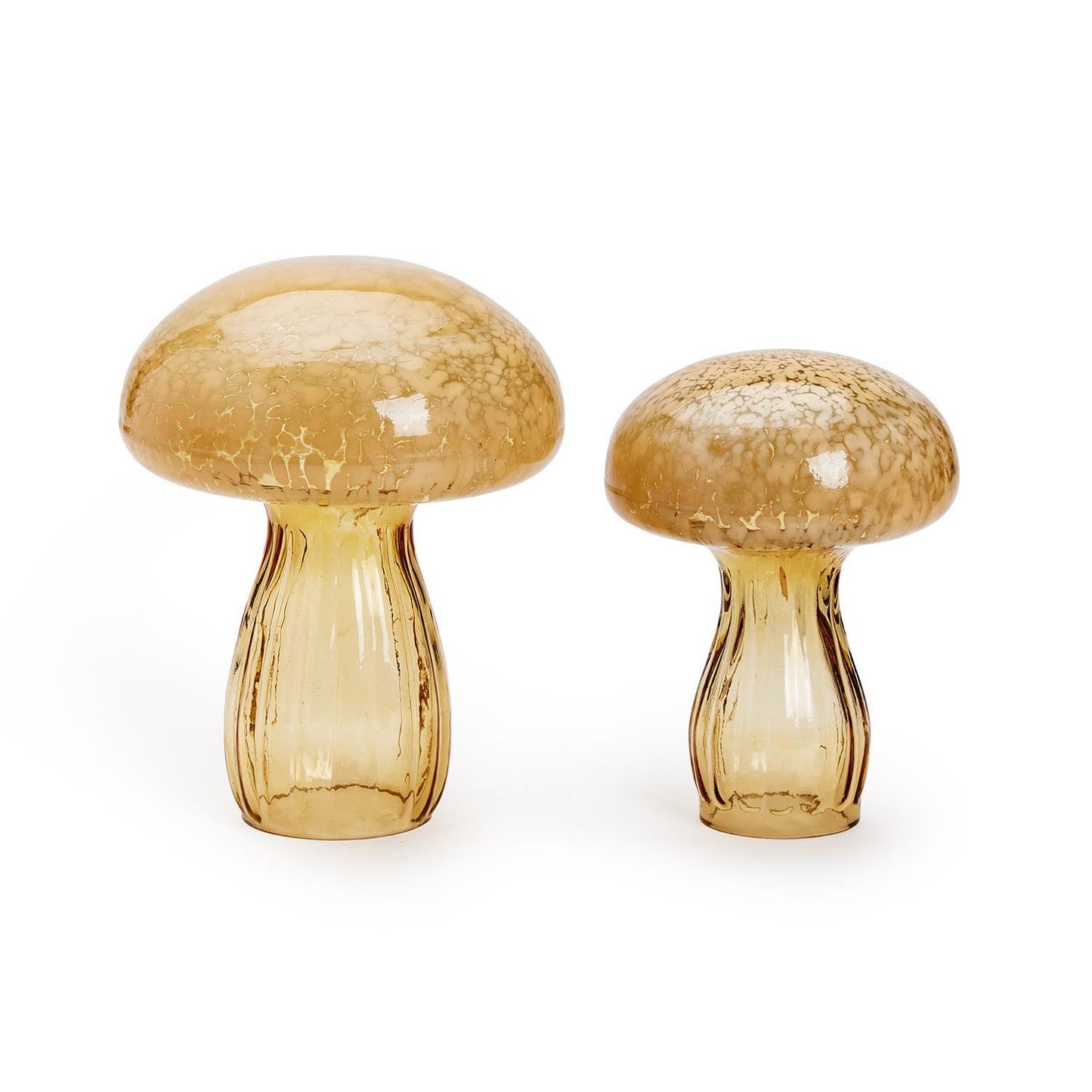 Hand-Crafted Glass Mushroom