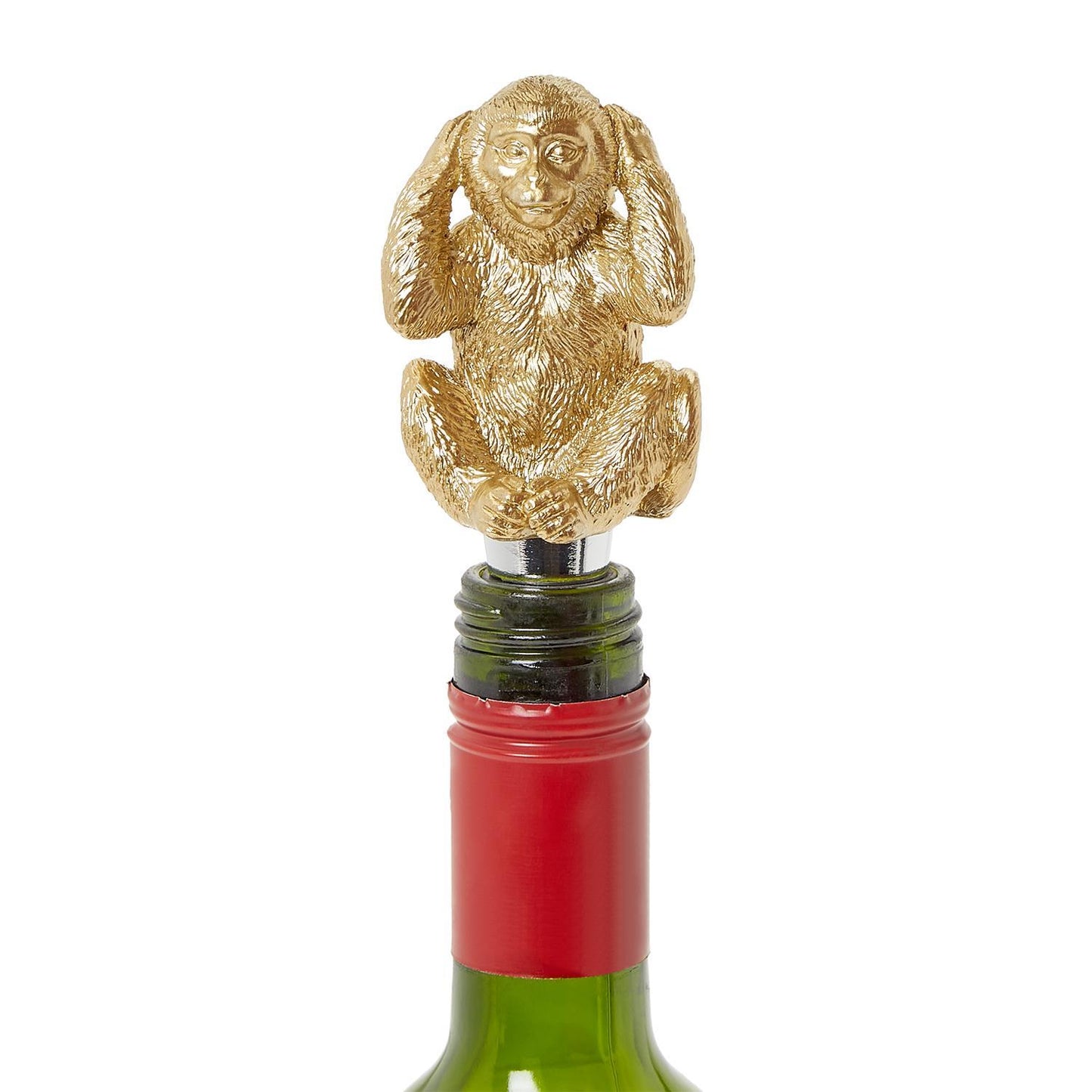 Three Wise Monkeys Bottle Stoppers