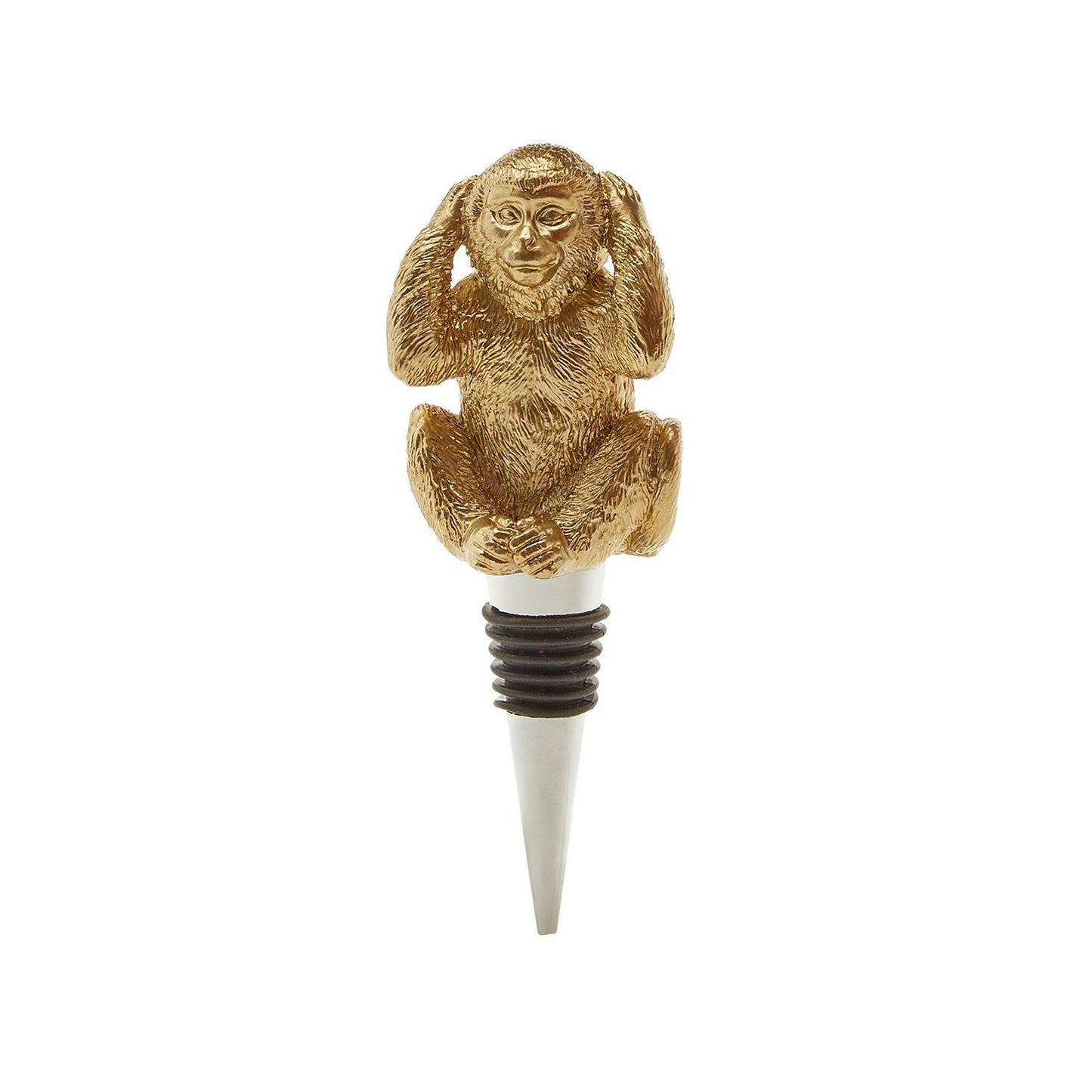 Three Wise Monkeys Bottle Stoppers