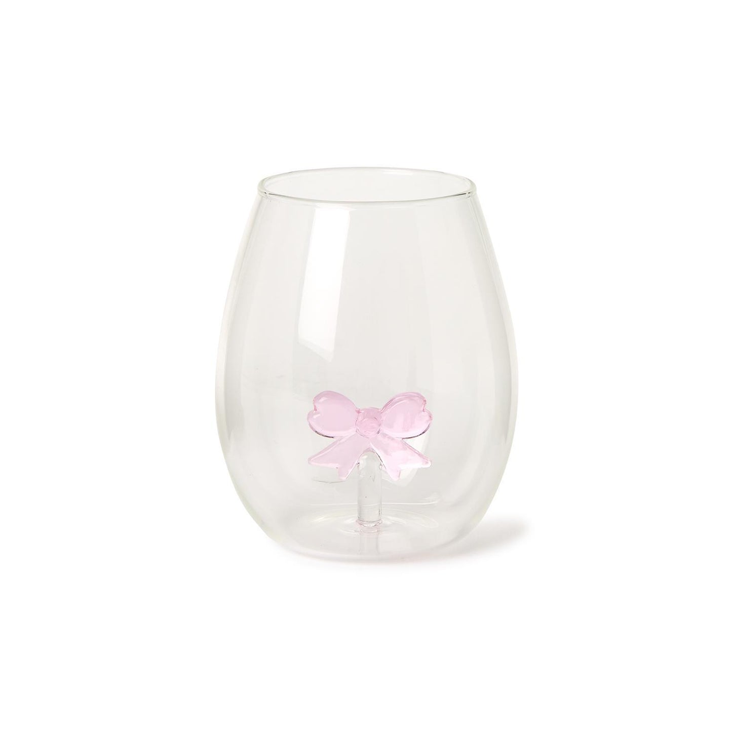 Bow Stemless Wine Glass