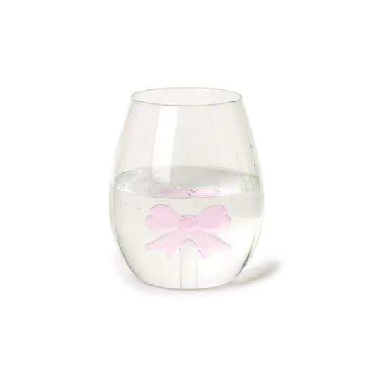 Bow Stemless Wine Glass