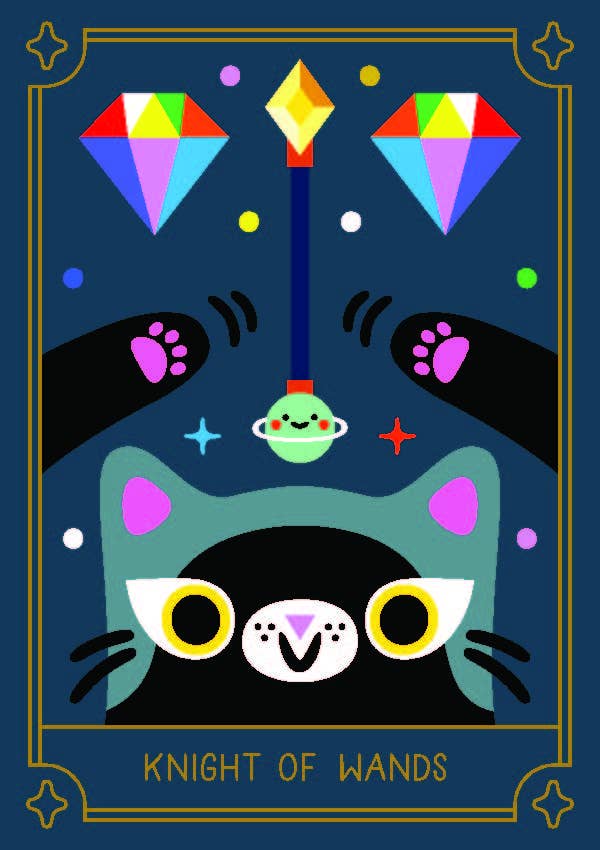 Mystic Cats Tarot: A 78-Card Deck and Guidebook