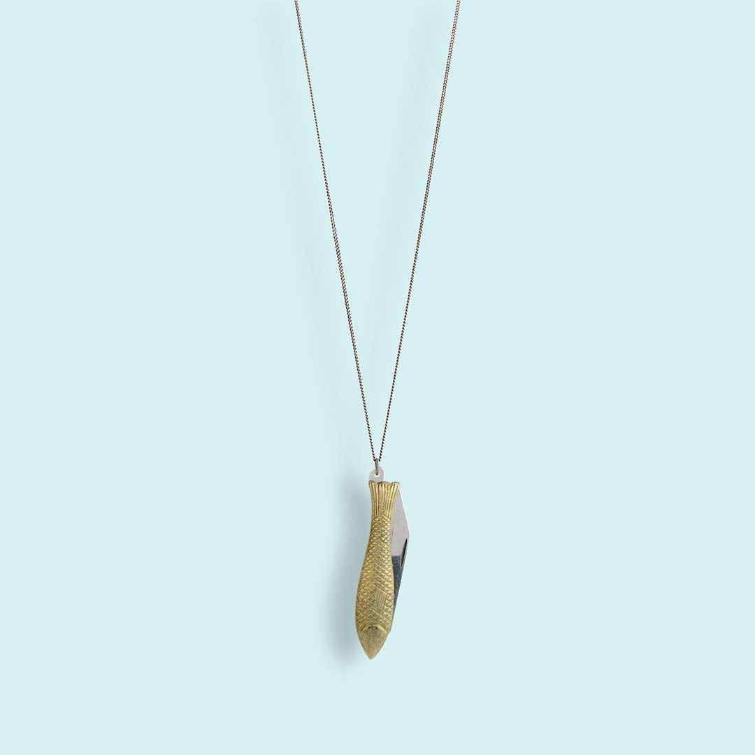 Big Fish Knife Necklace