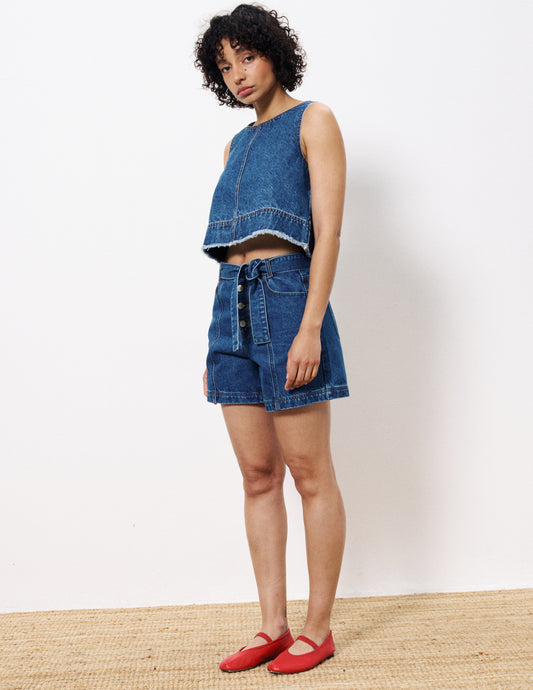 Nema Denim Shorts