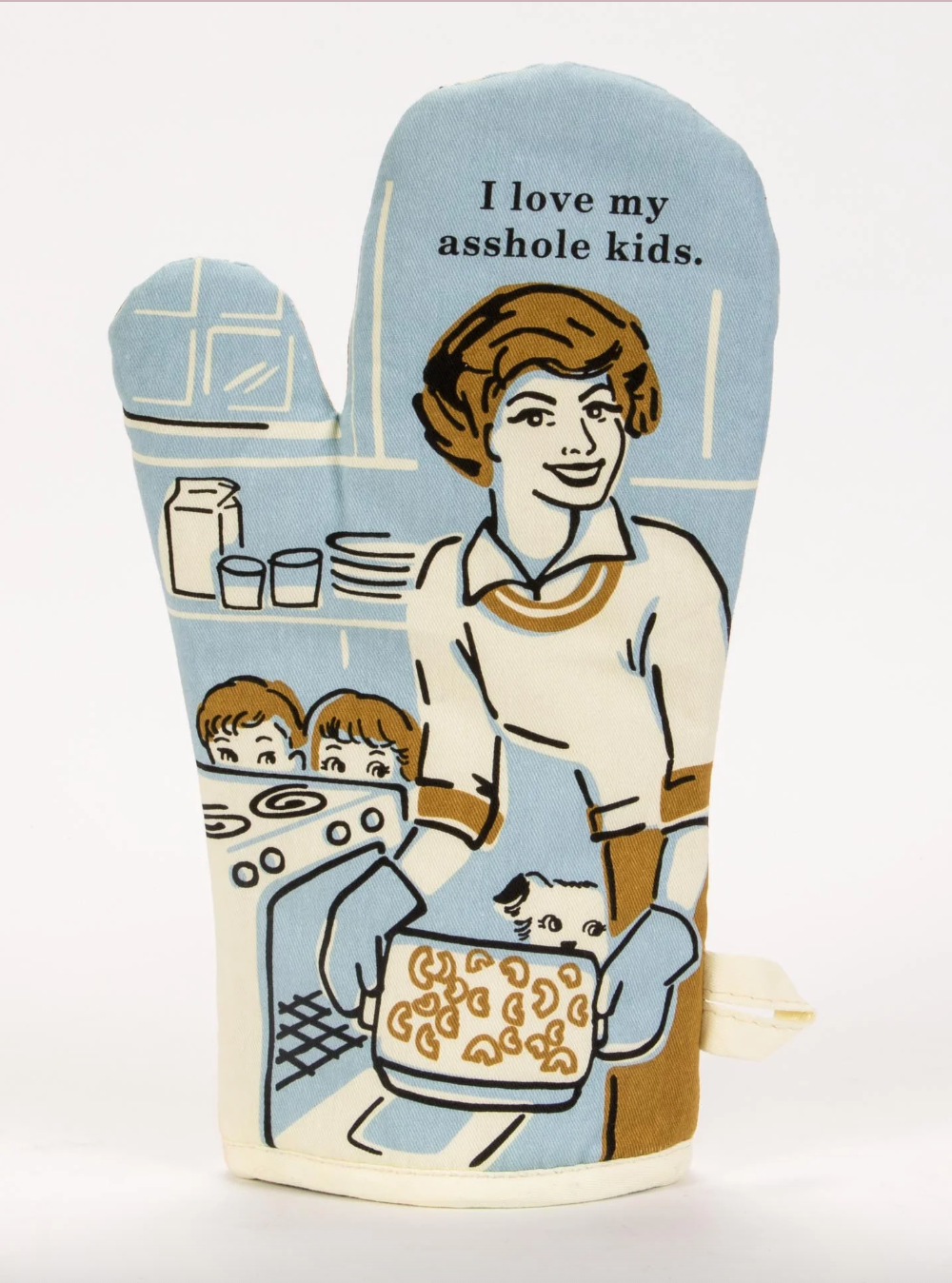 I Love My Asshole Kids Oven Mitt