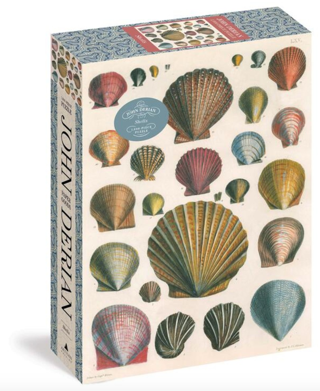 John Derian Paper Goods: Shells 1,000-Piece Puzzle