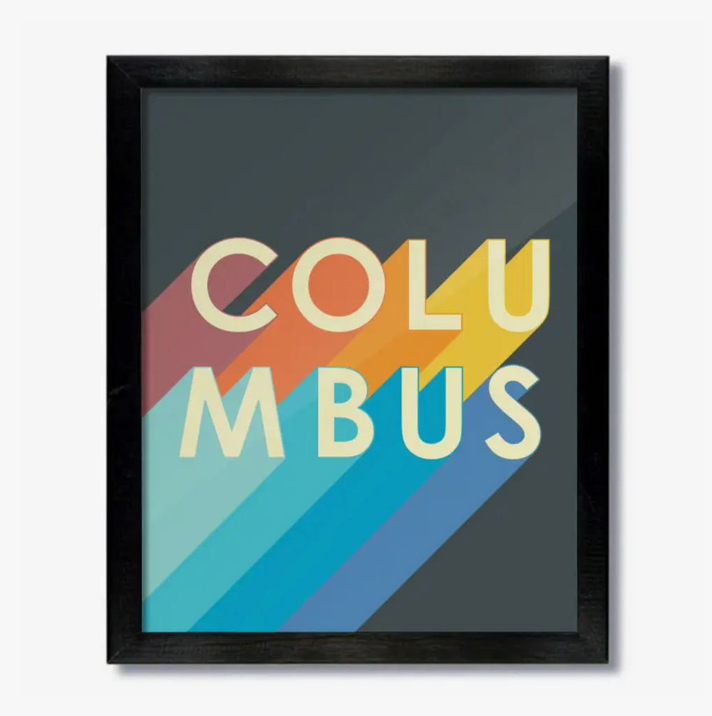 Columbus Color Shift Print
