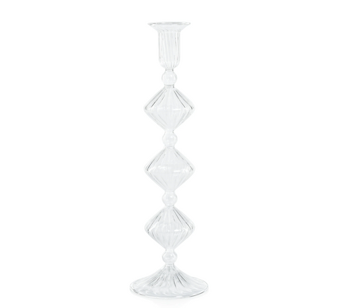 Candeliere Glass Taper Holder