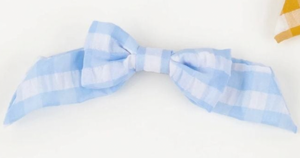 Gingham Hair Bows