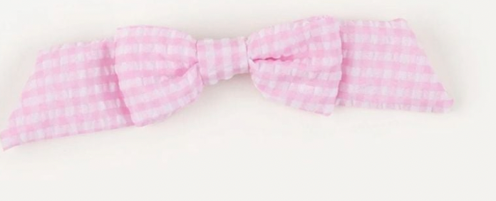 Gingham Hair Bows