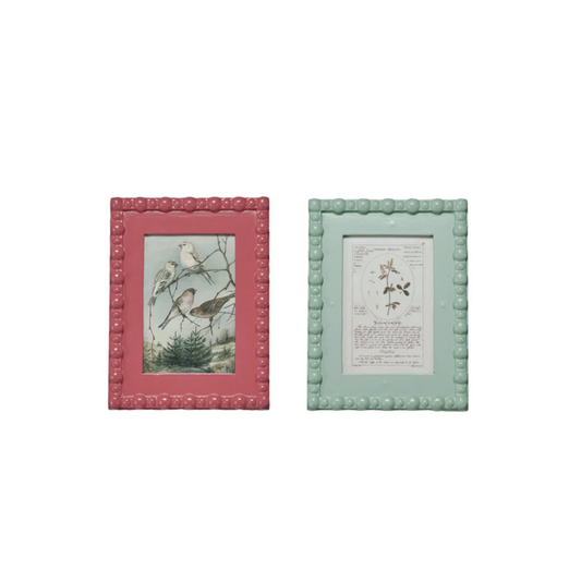 Regina Picture Frame w/ Vintage Reproduction Image