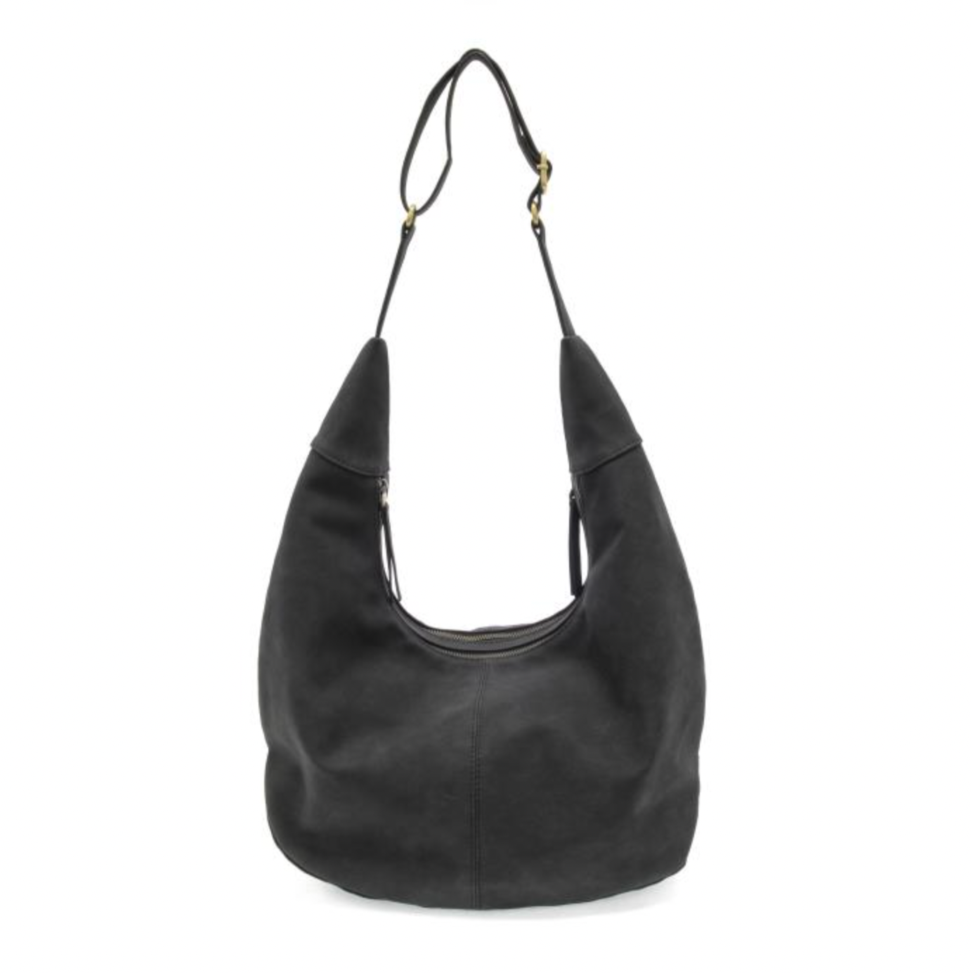 Rochelle Faux Suede Crescent Bag