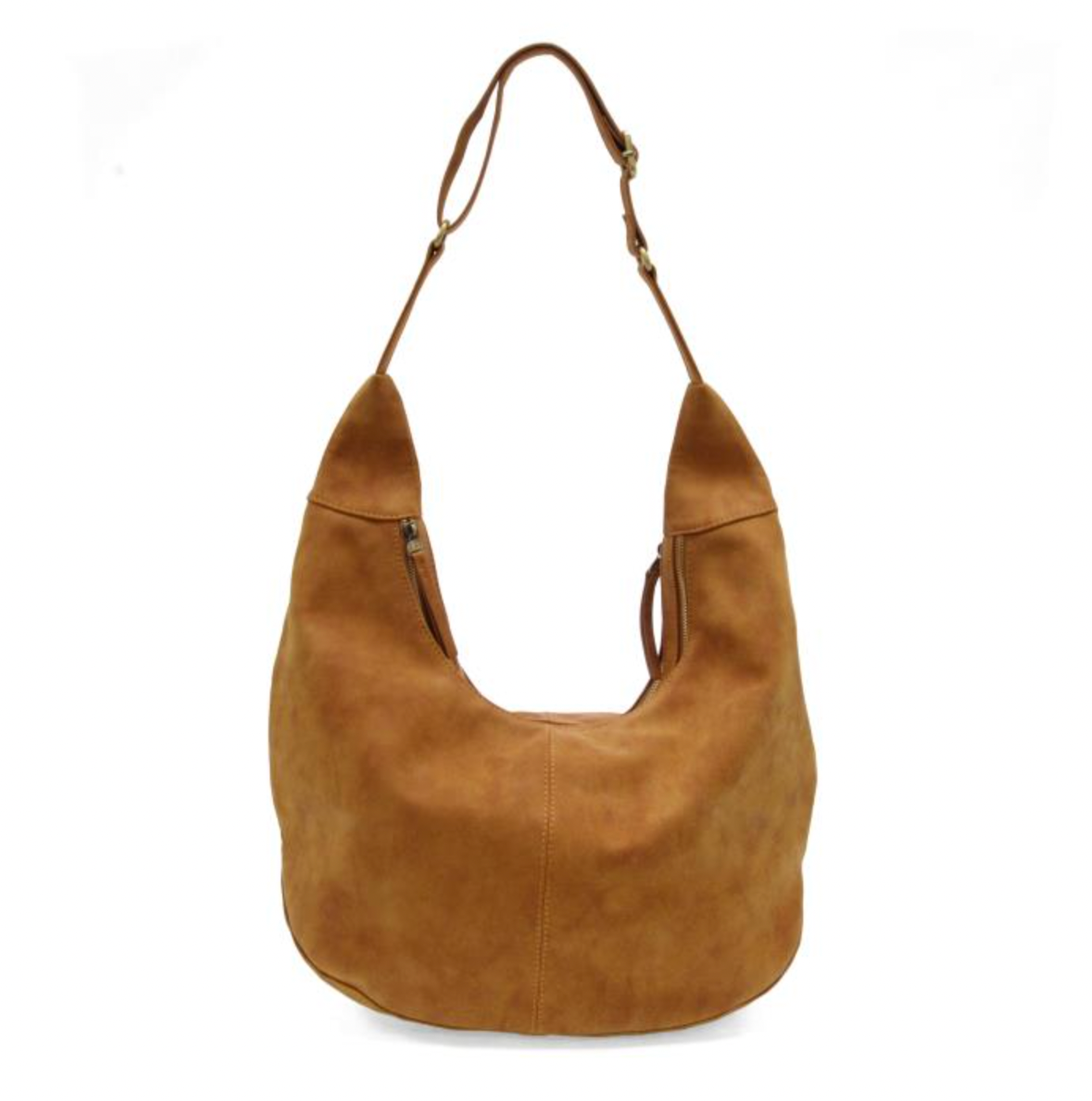 Rochelle Faux Suede Crescent Bag