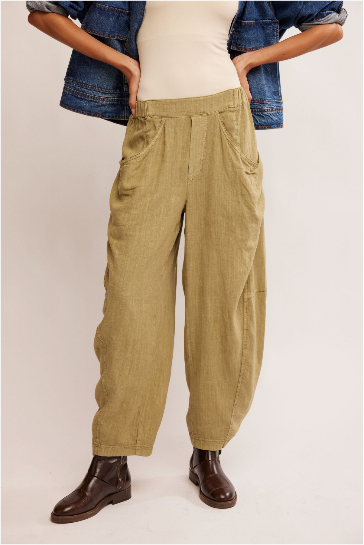 High Road Pull-On Barrel Pants