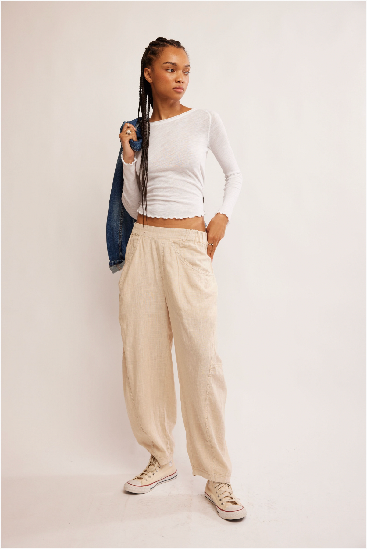 High Road Pull-On Barrel Pants