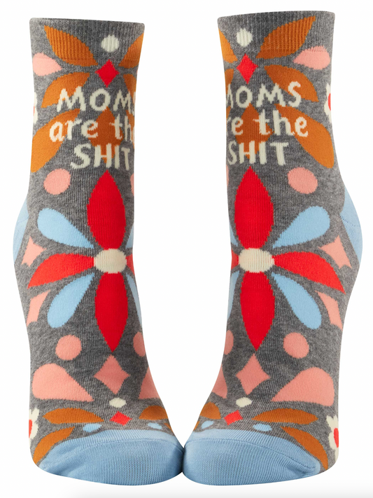 Moms are the Shit Women's Ankle Socks