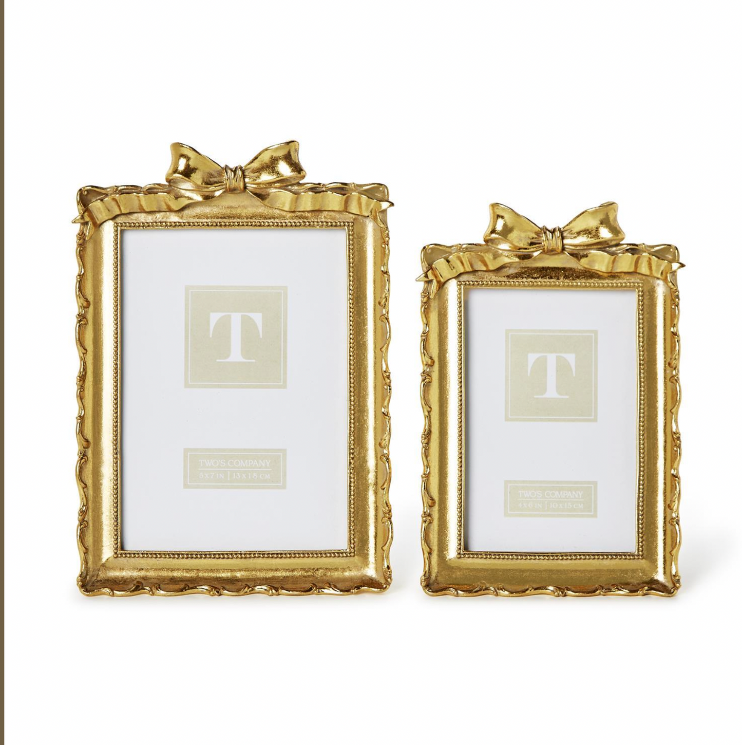 Gold Frames with Accent Bow