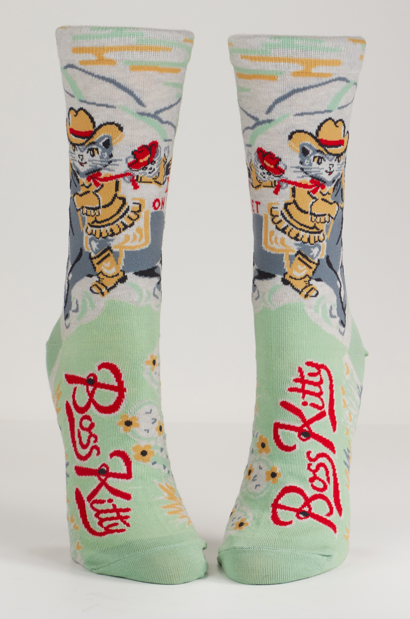 Boss Kitty Women's Crew Socks