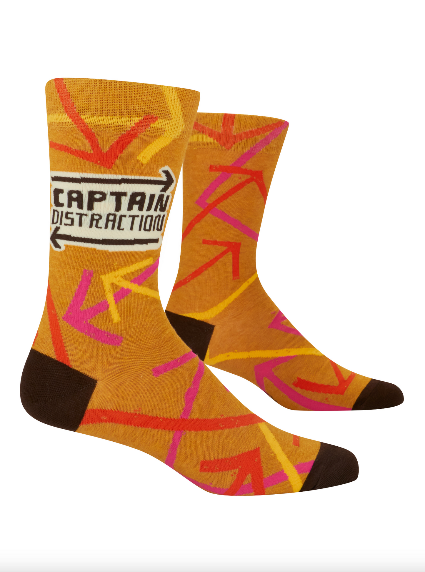 Captain Distraction Men's Crew Socks