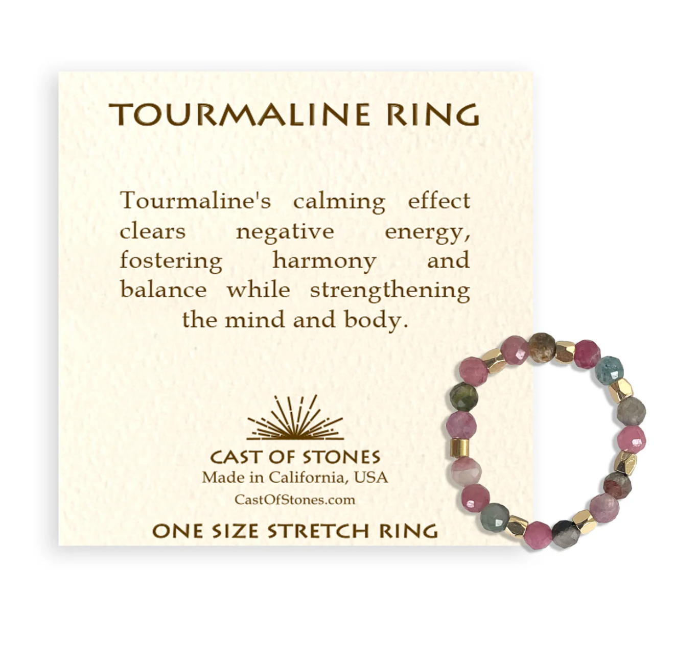 Gemstone Beaded Rings