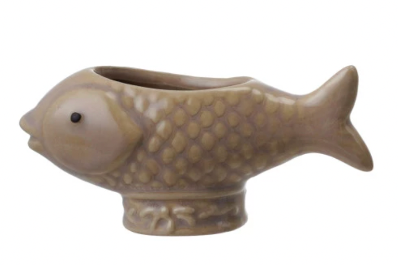 Mini Fish-Shaped Planter