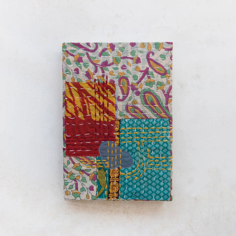 Handmade Vintage Kantha Quilt Journal