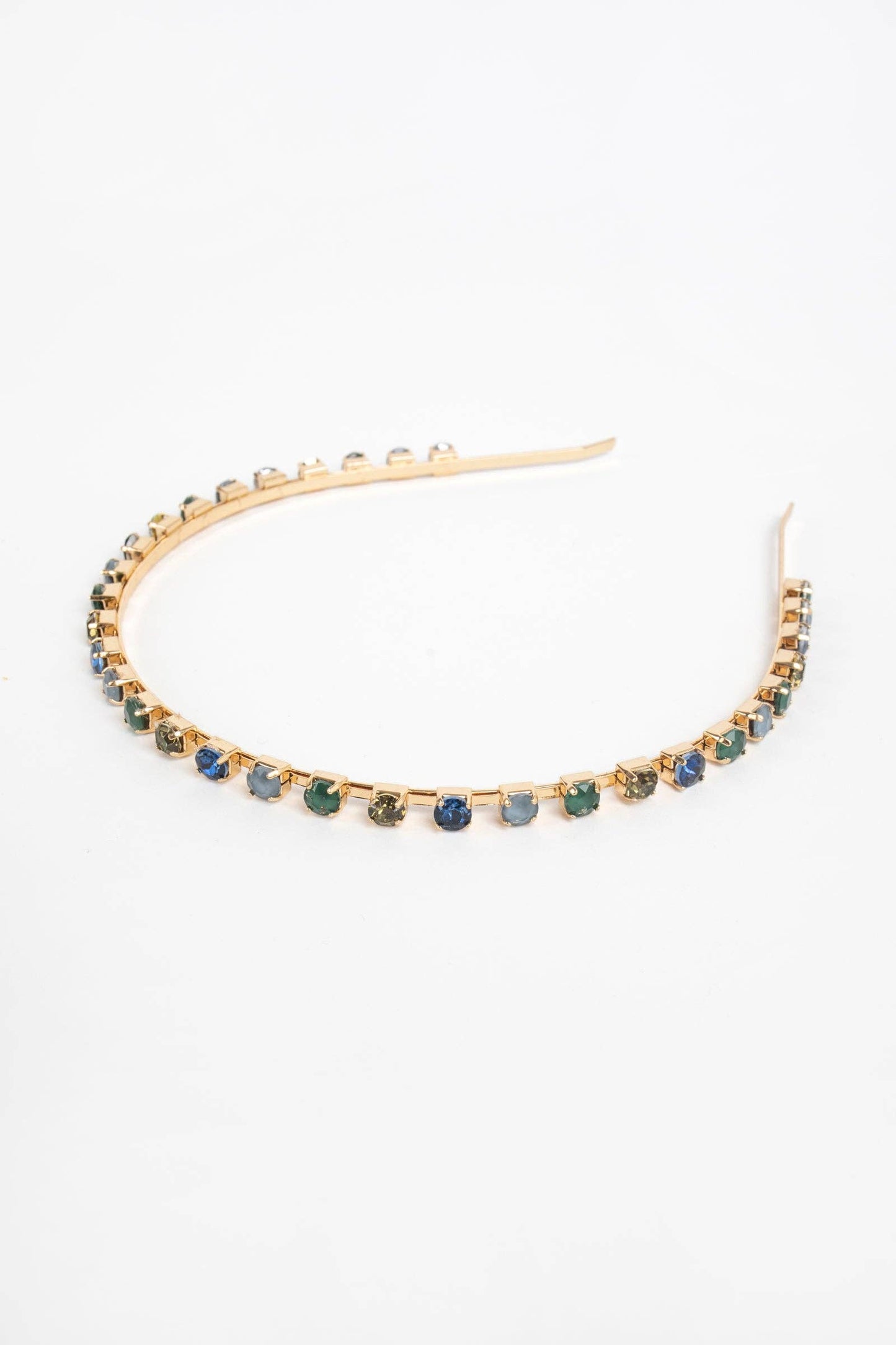 Skinny Multi Crystal Headband