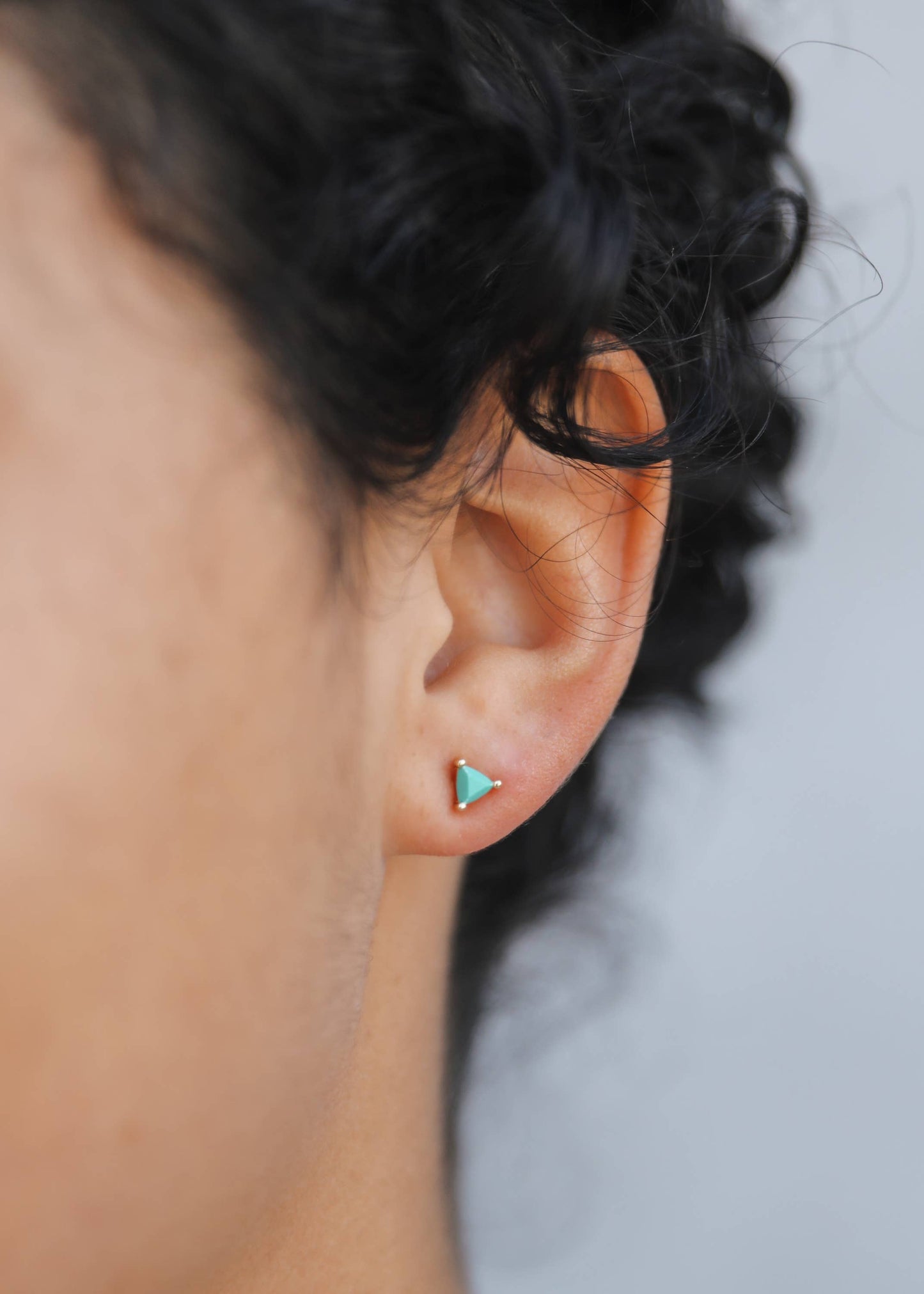 Mini Energy Gem Stud Earrings