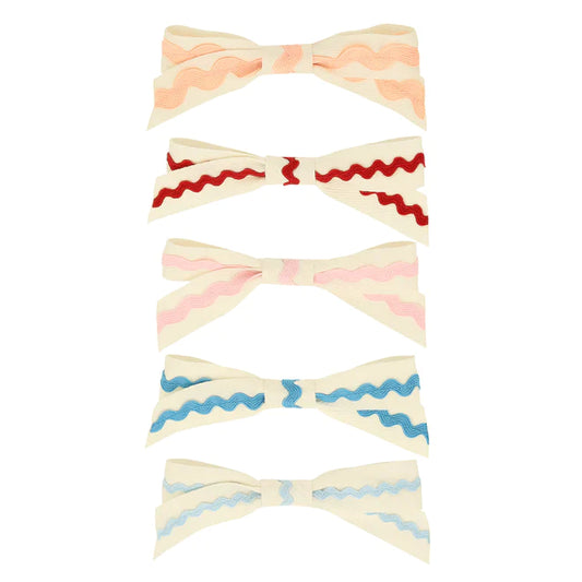 Rick Rack Hair Bows