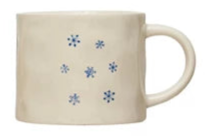 Holiday Stoneware Relief Mug With Secret Image