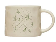 Holiday Stoneware Relief Mug With Secret Image