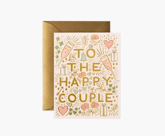 To The Happy Couple Wedding Card