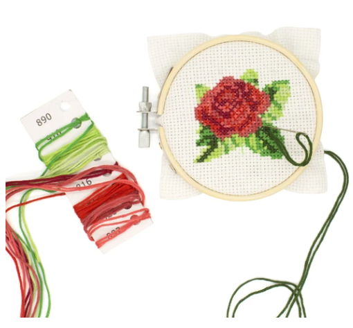 Mini Cross Stitch Embroidery Kit