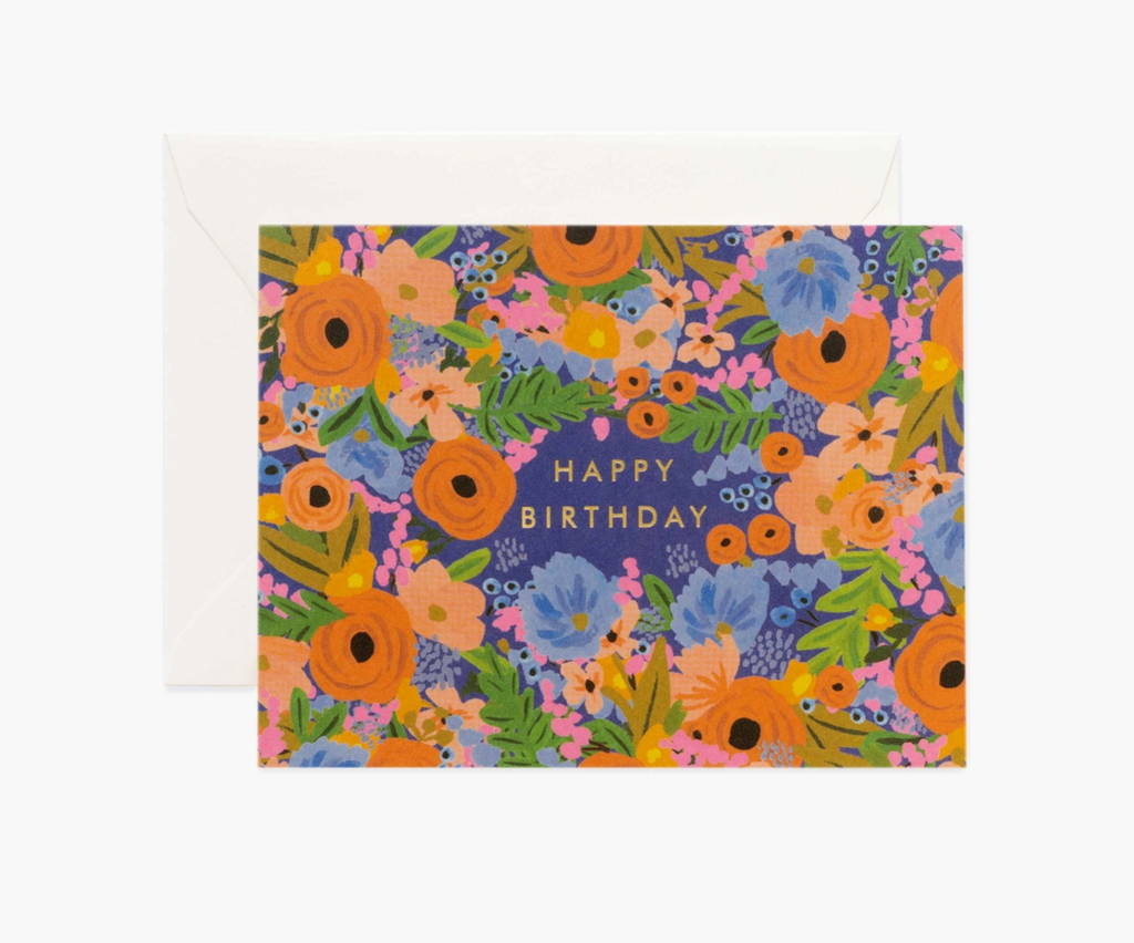 Simone Floral Birthday Card