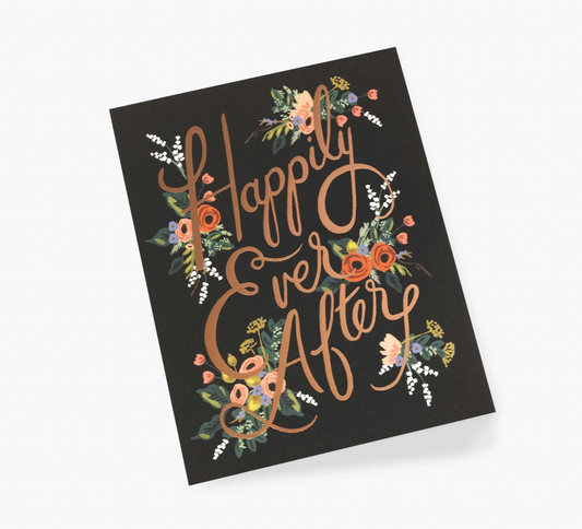 Eternal Happily Ever After Wedding Card