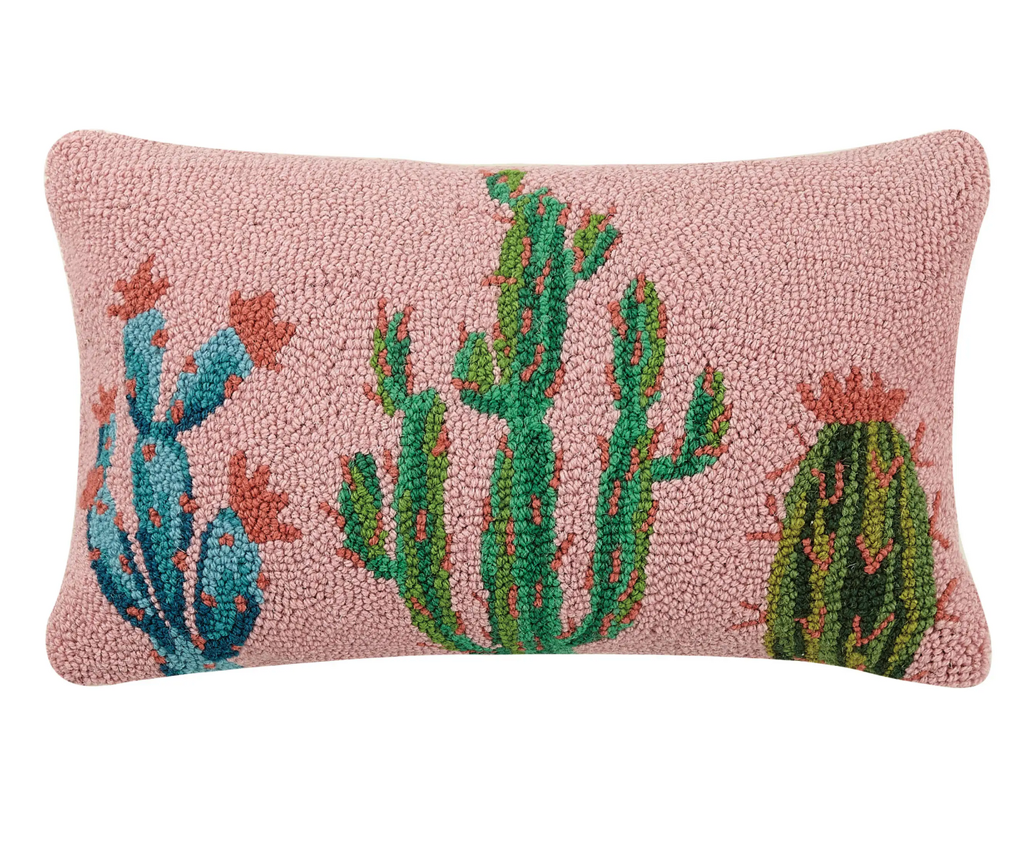 Pretty Cactus Hook Pillow