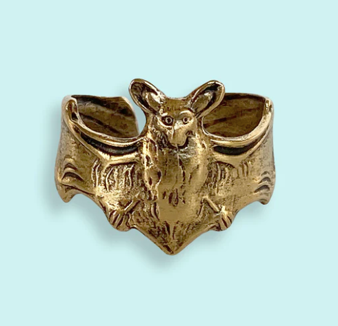 Gold Bat Ring