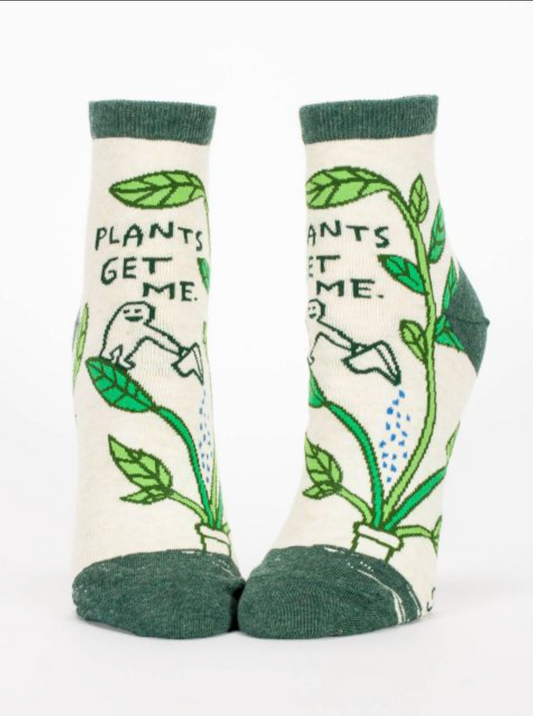 Plants Get Me Women's Ankle Socks